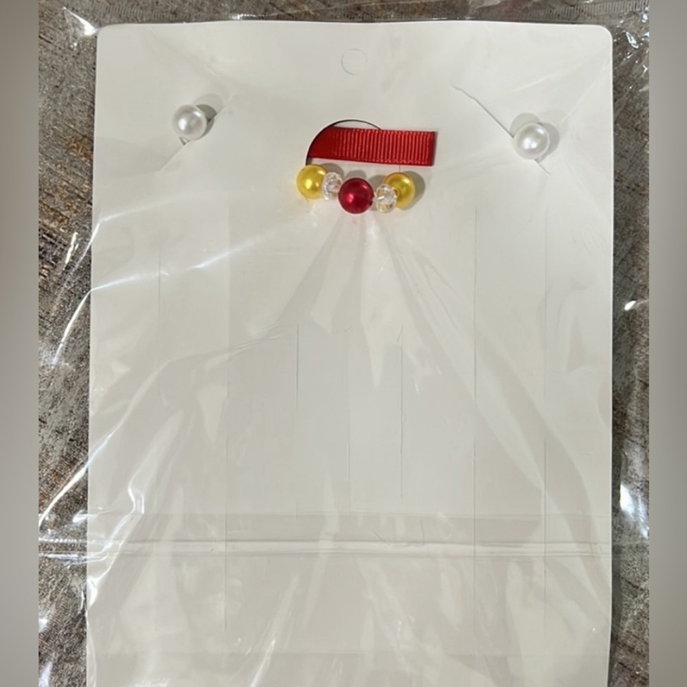 Set of 3 princess necklace, bracelet and hair bow Disney inspired Snow White - Picture 2 of 2